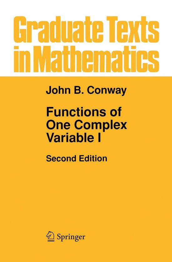 Functions of One Complex Variable I - cover