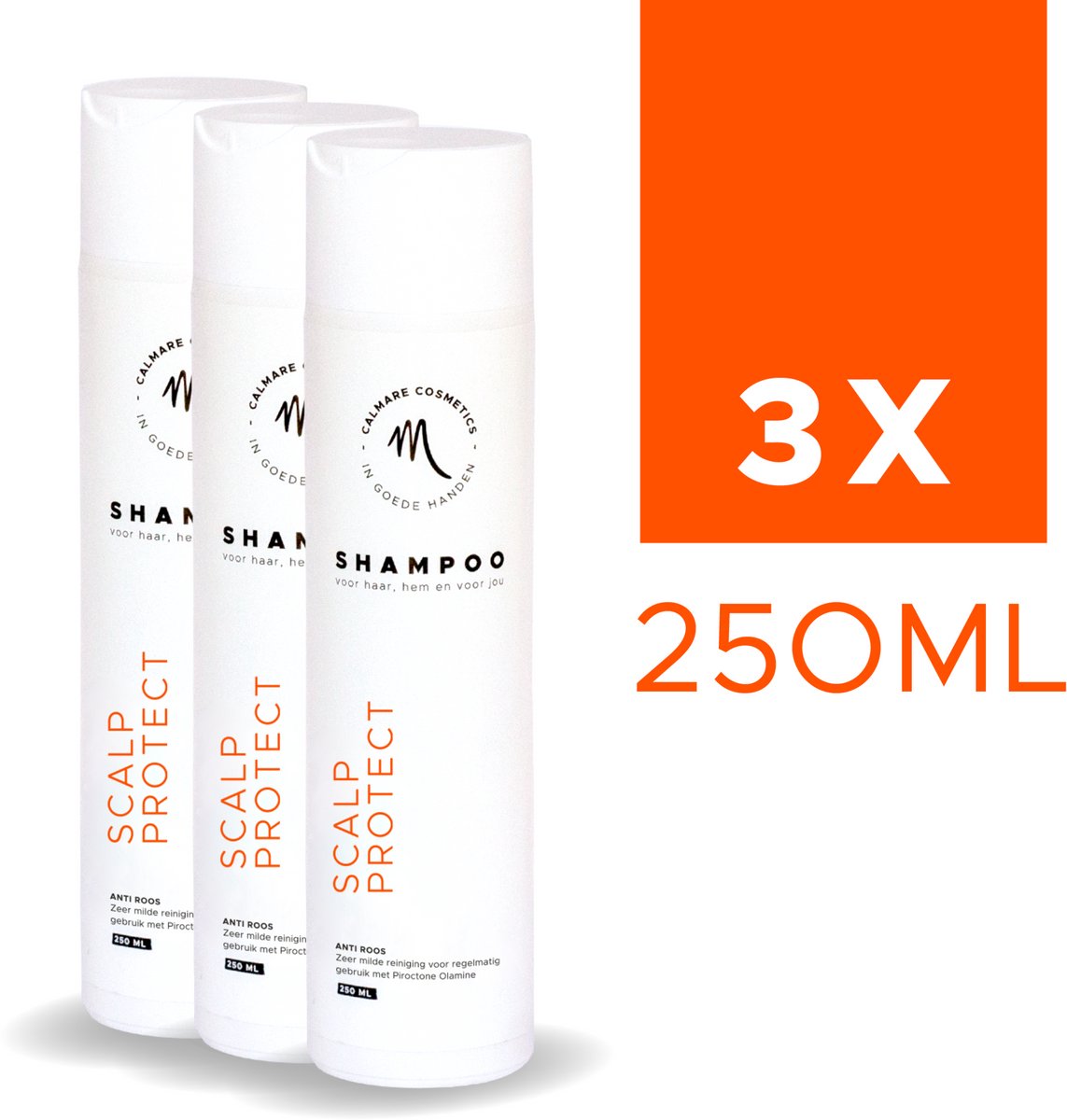 Calmare - Scalp Protect Shampoo - 250 ml - 3 stuks