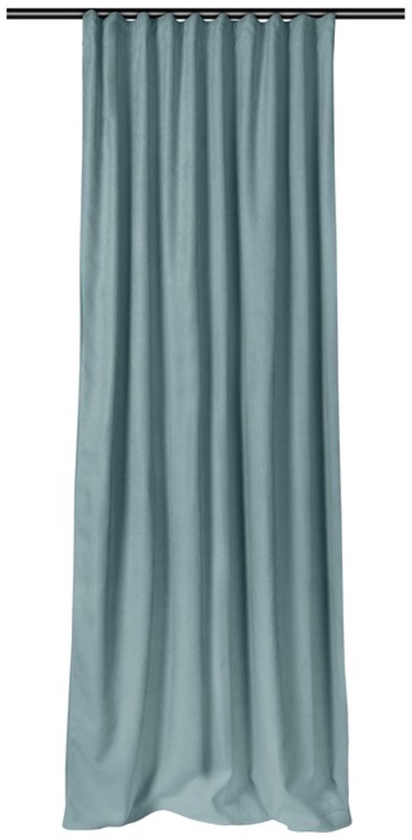 Home Style Kant en Klaar Gordijn – Verduisterend & Thermisch – Met Haakjes – 140x260 cm – Mintgroen