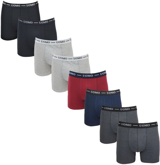 Boxer Homme Uomo - Taille M - Bleu - Pack De 1 - Neuf (peut Présenter De Légers Défauts)