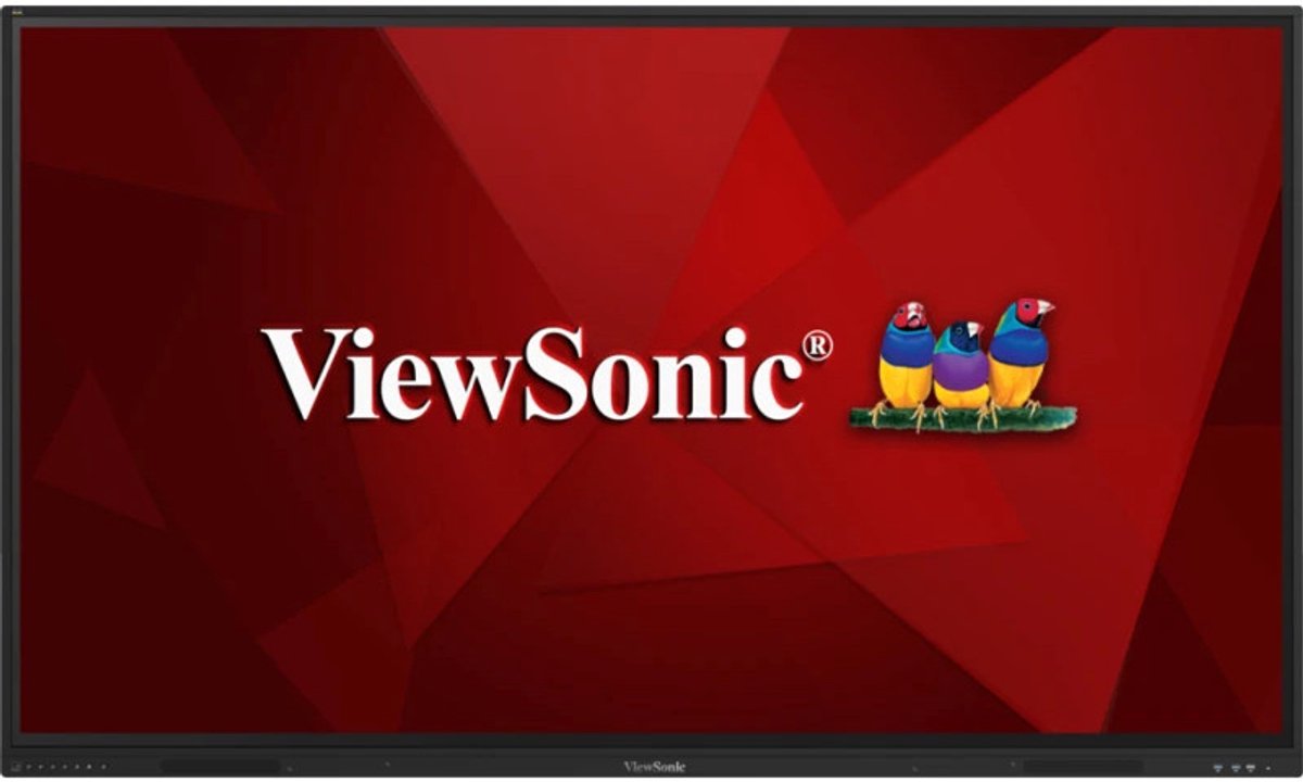 Viewsonic IFP86G1 interactief whiteboard 2,18 m (86") 3840 x 2160 Pixels Touchscreen Zwart HDMI