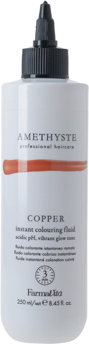 FARMAVITA AMETHYSTE INSTANT COLOURING FLUID - COPPER