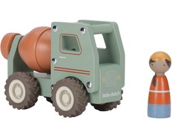 foto van Little Dutch houten Betonwagen FSC