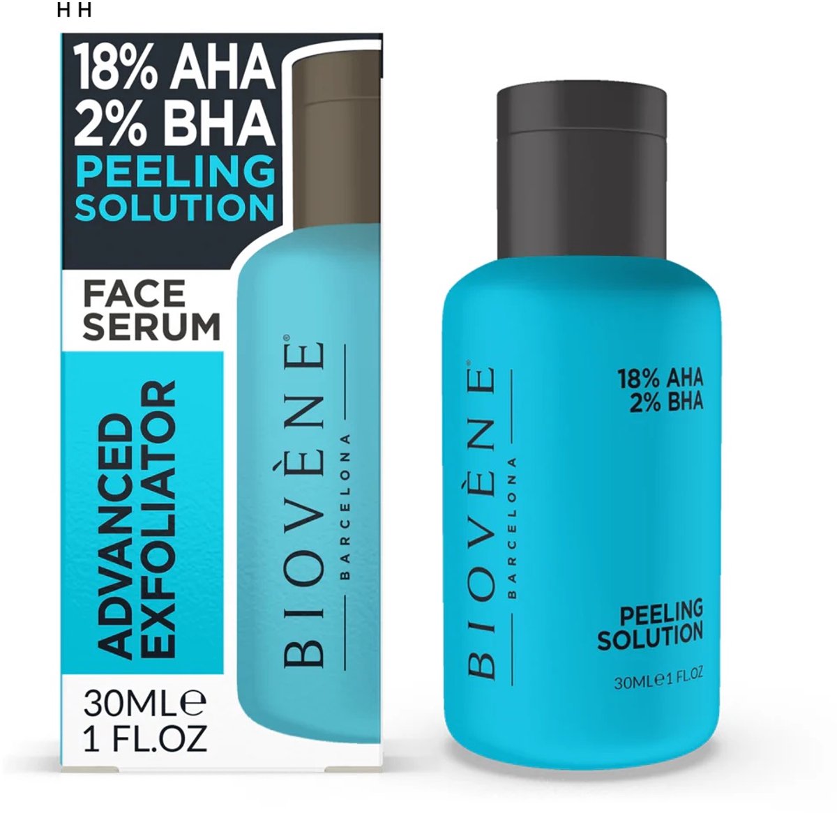 Biovene PEELING SOLUTION 18% AHA + 2% BHA Gezichtsserumbehandeling - peel serum behandeling - 30ml