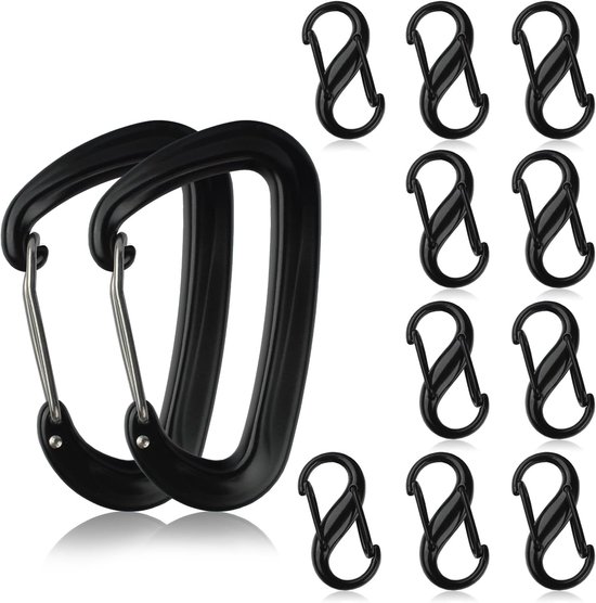 Mousqueton Parachute Automatique Ultra Pratique – Idéal Pour Hamac, Forme Originale