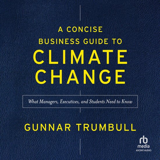 A Concise Business Guide to Climate Change - cover