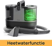 Skrub 4 in 1 Compacte Tapijtreiniger met Heet water - Verwarmbaar tot 60°C - Vlekkenreiniger - 4 Opzetstukken - 1300 Watt - Bankreiniger machine