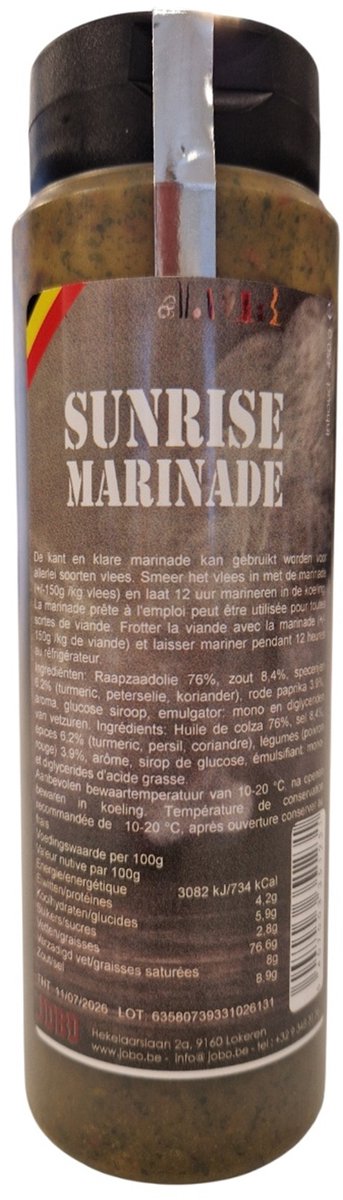 SMAAK - Kant-en-Klare Marinade Sunrise - fles 450 gram