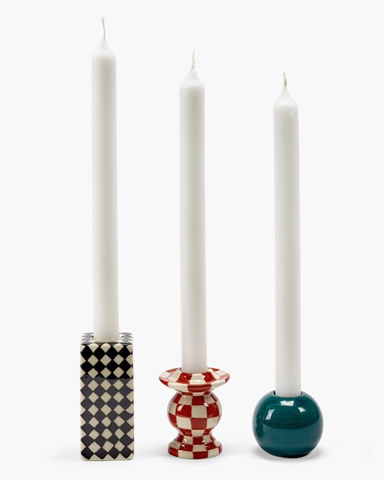 Bougeoir Serax Wouters & Hendrix Les Objets Mouleversants (lot de 3)