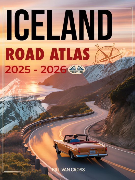 Iceland Road Atlas 2025 - 2026 - cover