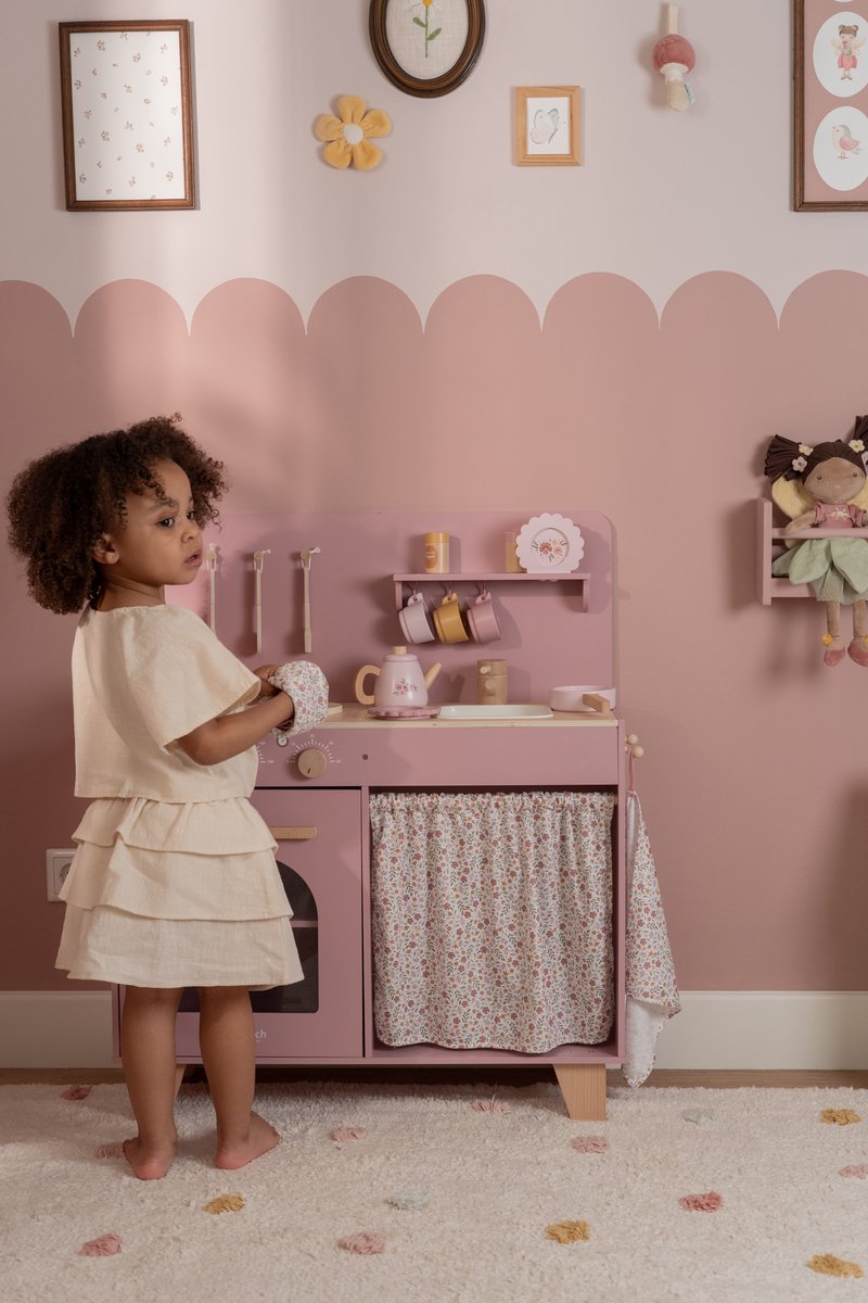 Little Dutch Speelkeuken - Hout - Pink — afbeelding 6