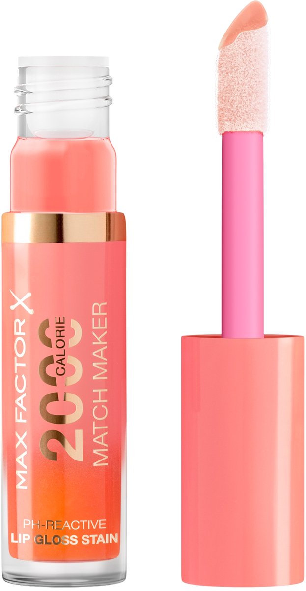 Max Factor 2000 Calorie Match Maker Lip Gloss Stain, Bubbly, 4.4 ML