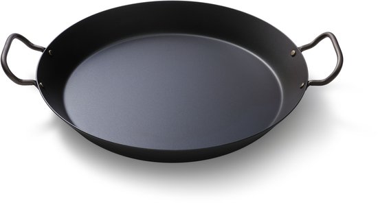 Skottsberg - Carbon Steel - Partypan - Plaatstaal - Inductie - ø 38 cm - Paellapan - Alle warmtebronnen