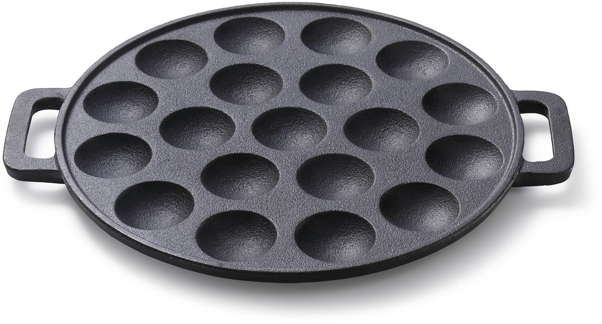 Skottsberg Poffertjespan Cast Iron 24 cm Gietijzer