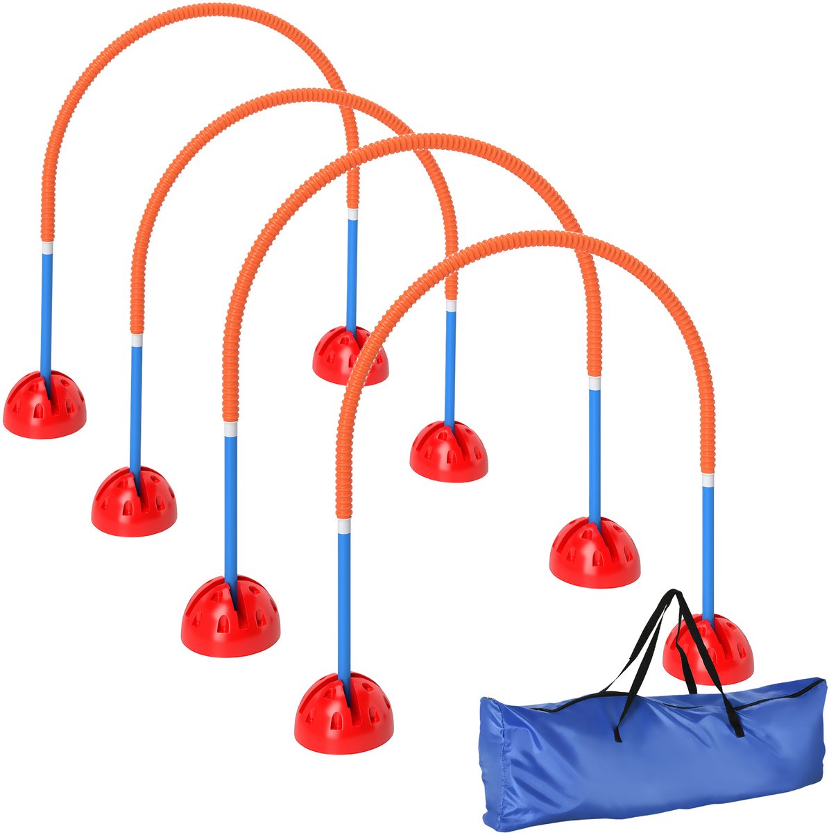 PawHut agility - set voor honden - vulbare - voor hondentraining