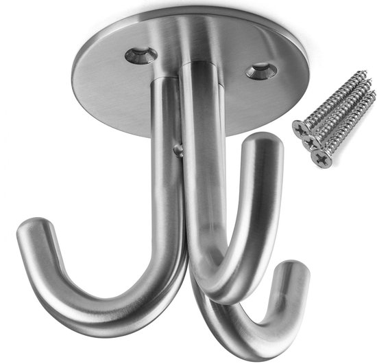 CLIMASTAR RVS Ophanghaakjes 3 st. - Zilver RVS
