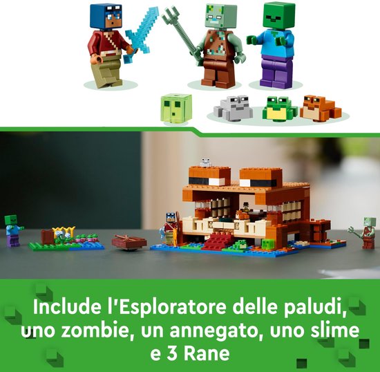LEGO Minecraft La maison de la grenouille - 21256