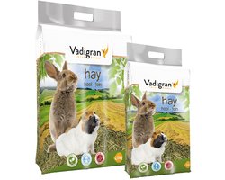 vadigran - hooi 1 kg - 30 l ** 3 X ** = 3 kg 90 l - natuurlijk -optimale vertering - dental care - voor konijnen - cavia's enz