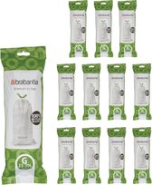Sacs poubelle Brabantia 23-30 litres code G - 12 x 20 pièces