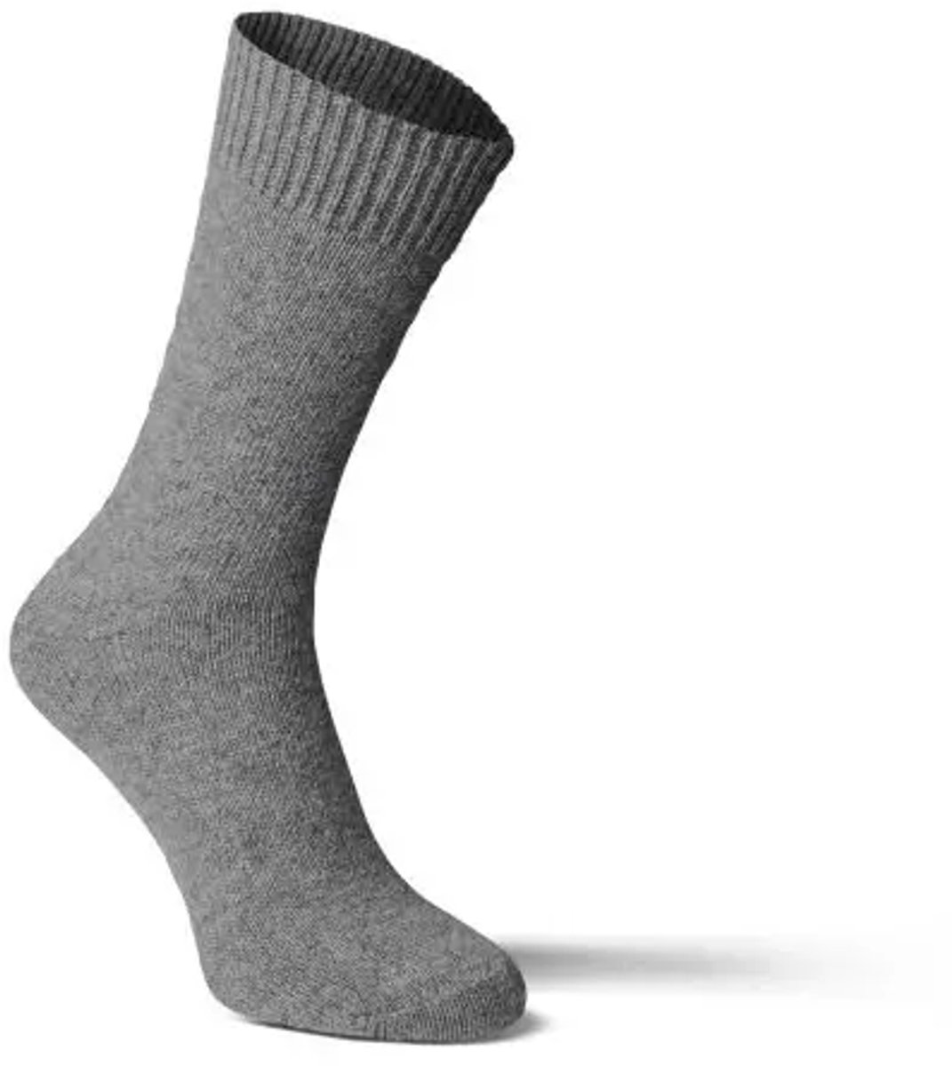 Fellhof 2713 Licht Grijs Alpacawollen Unisex Sokken - Licht Grijs - 43-46