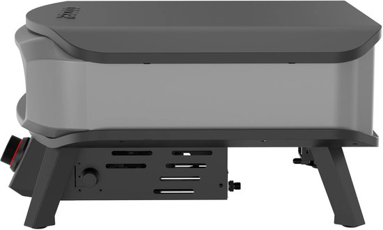 Cozze® 17" Premium Rotate pizza oven gas 30 mbar - krachtige 8,0 kW gas pizzaoven met roestvrijstalen U-brander, automatische ontsteking, LED-bediening en thermometer - met pizzasteen Ø 42,5 cm - perfecte pizza’s in 2 minuten — afbeelding 2