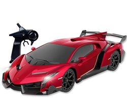 Gear2Play RC Lamborghini Veneno rood 1:12 met verlichting