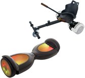 Jetson Prism Hoverboard Zwart PRO Met Hoverkart Zwart - All-Road 6.5 inch Wielen - Oxboard - LED Verlichting - UL2272 Gecertificeerd