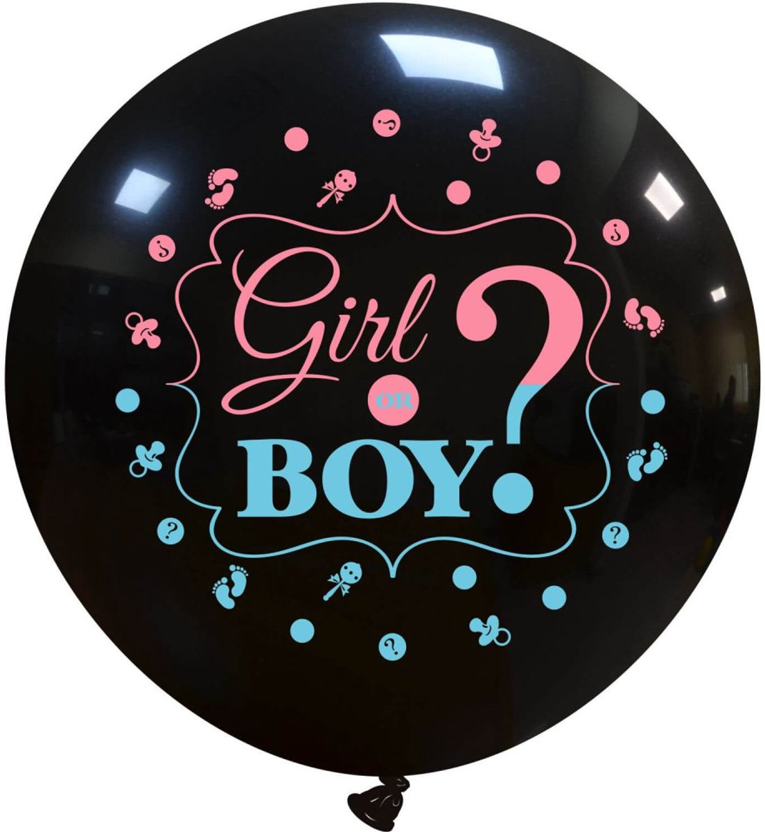 ballon Gender reveal "Boy or Girl?" Reuzenballon ±100 cm (40 inch)