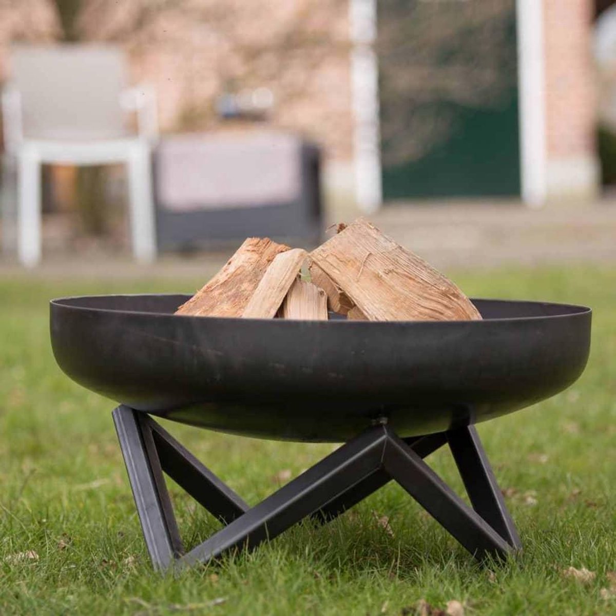 RedFire Pello Vasque à feu - Ø 60 cm - Noir