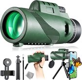 Adasion Télescope Monoculaire pour Adultes 12x56 HD Téléscope