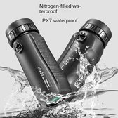 Bol.com Krachtige Mini 10x25 Monoculaire Telescoop – HD Draagbare Waterdichte Verrekijker IPX7 SMC Coating Compact & Lichtgewich... aanbieding