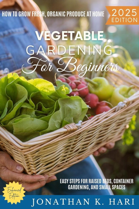Vegetable Gardening for Beginners: - cover
