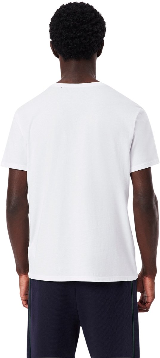 Lacoste t-shirt T-shirt met korte mouwen 3 stuks Wit