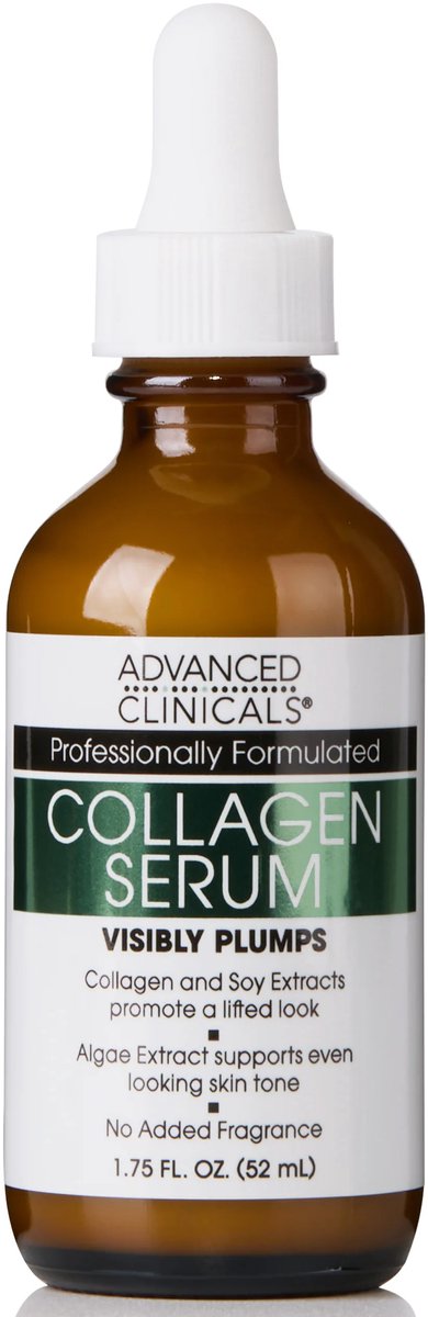 Advanced Clinicals, Collagen, Instant Plumping Serum, 1.75 fl oz (52 ml)