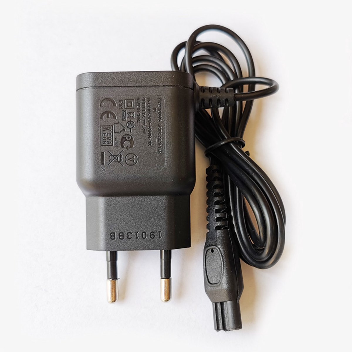 Oplader scheerapparaat - Vervangende Oplader Geschikt voor Philips HQ8505 - 15V 5,4W - 1 Meter Kabel - Geschikt voor Philips Scheerapparaten, Trimmers en OneBlade - Wereldwijde Spanning