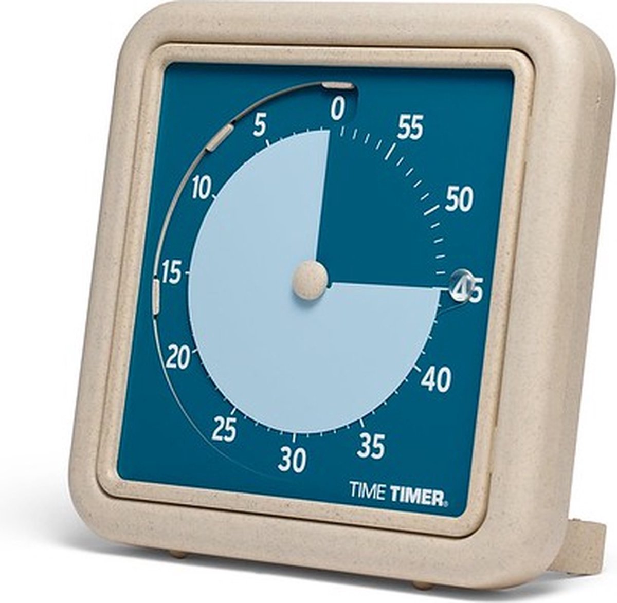 Time Timer® RETRO – Water - Eco Editie, vervaardigd uit minimaal 20% natuurlijke plantenmaterialen - V2.0 - schermtijd instellen