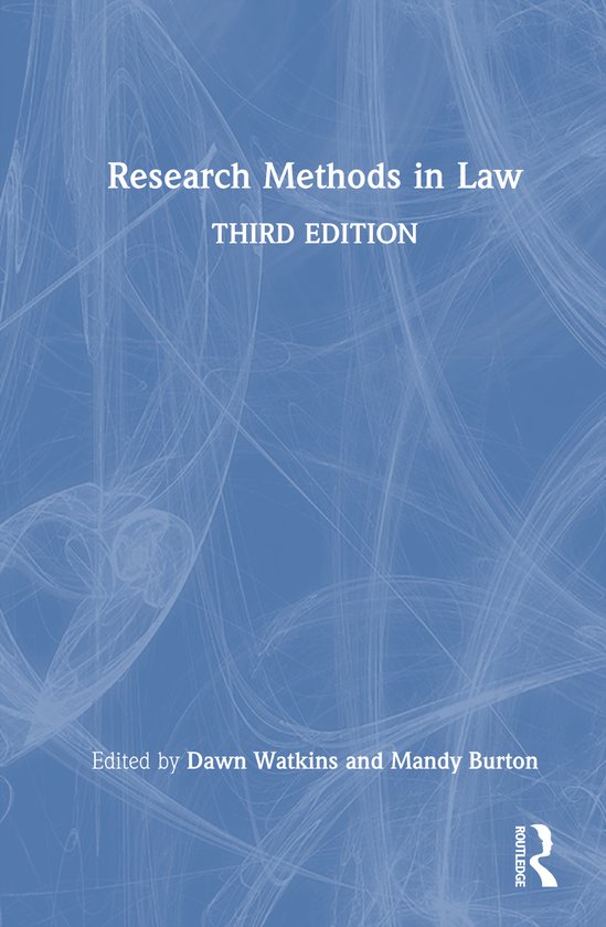 Research Methods in Law - cover