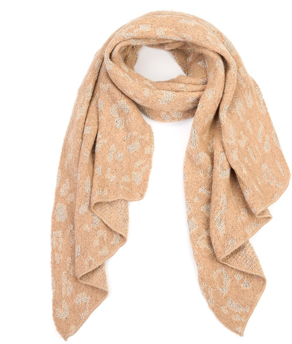 Sjaal | Luipaard | Camel