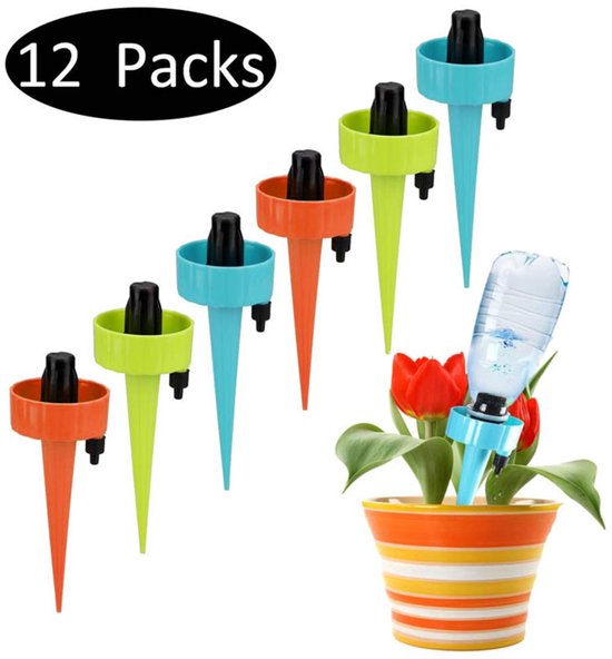 4 Systèmes D’arrosage Goutte à Goutte Automatique Pour Plantes – Cône En Céramique Poreuse, Arrosage Constant, Intérieur Et Extérieur, Pot Et Jardin