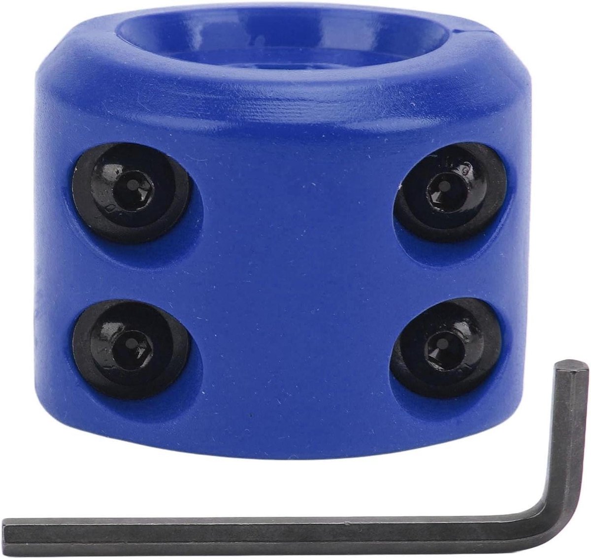 Allecto Plus - Winch Kabel Haak Stopper Rubberen Lijn Buffer met Zeshoekige Sleutel voor ATV UTV SUV ORV Trucks - Blauw