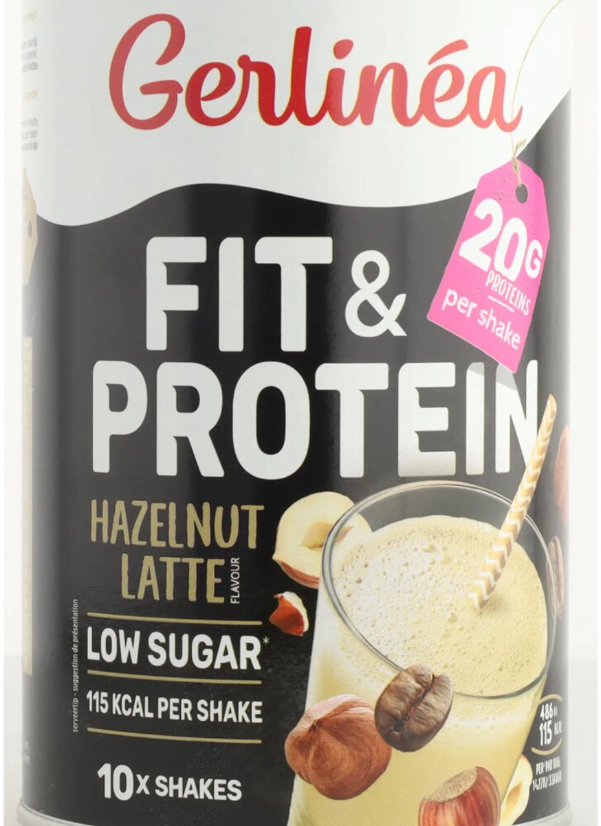 Goedkoopste Gerlinea Fit & Protein Hazelnut Latte 340 gr