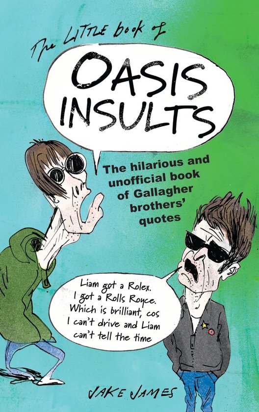 The Little Book of Oasis Insults - cover