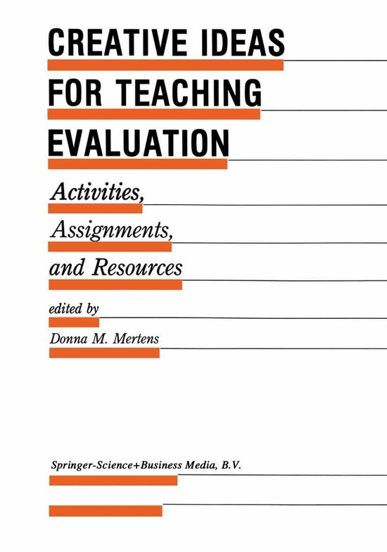 Creative Ideas for Teaching Evaluation - cover