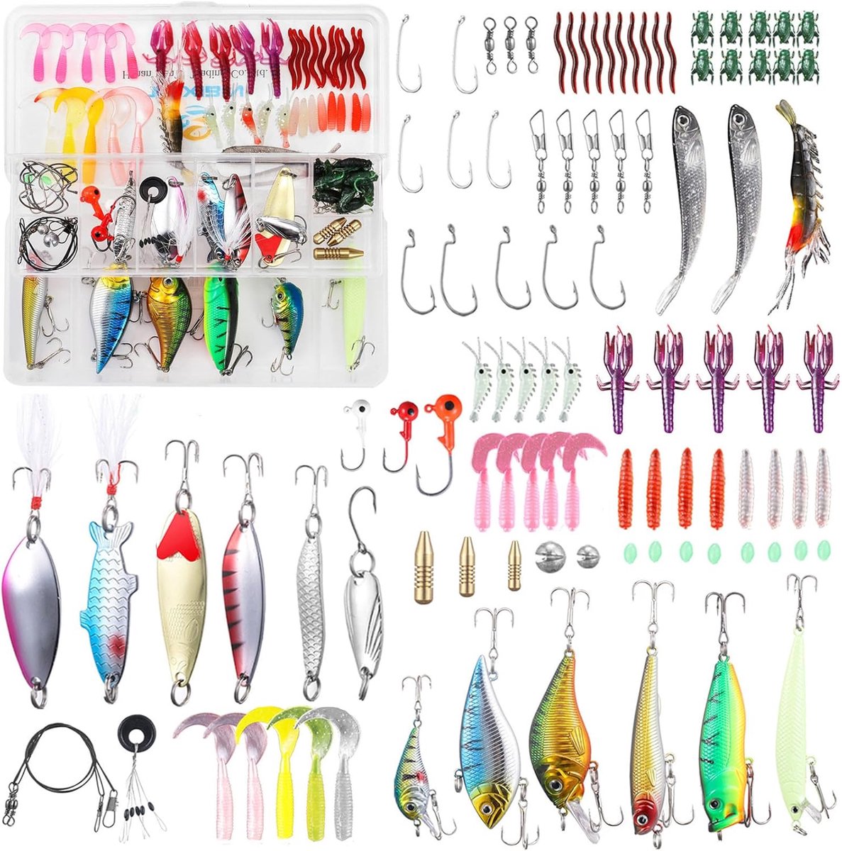 Multifunctioneel Visaas Kit - 101 Stuks - Universeel