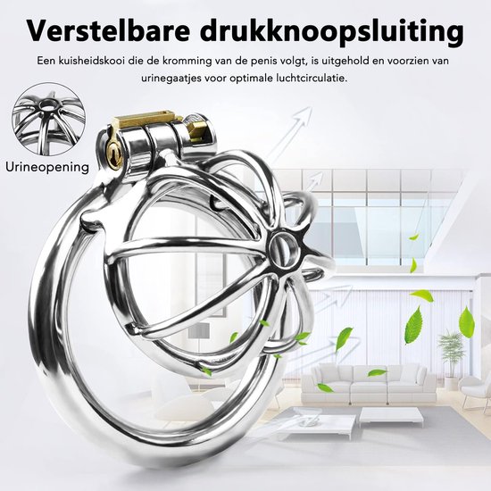DOWO® - Mini Locker - Kuisheidskooi - Chastity cage - Peniskooi