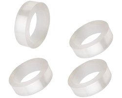 Allecto Plus - Waterproof Transparante Afdichtingsband voor Keuken, Badkamer en Toilet - 40 m x 5 cm - Bescherming tegen Schimmel - Duurzaam en Gebruiksvriendelijk - Eenvoudig te Gebruiken bij Kitwerk - Voorkomt Lekkages