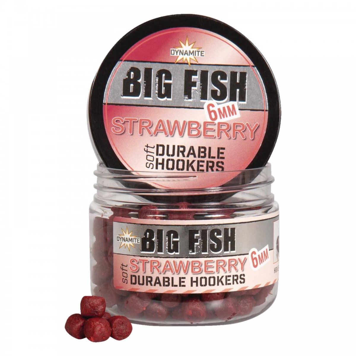 Dynamite Baits Durable Hook Pellets | Strawberry Strawberry 6mm