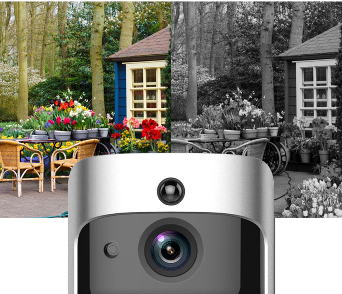 T Video Deurbel V5.1 Draadloos Compleet Set - afbeelding 3