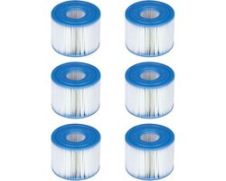 Geschikt voor - Intex B01HMXBDGM PureSpa Type S1 Easy Set zwembadcartridges | 29001E(6 stuks)