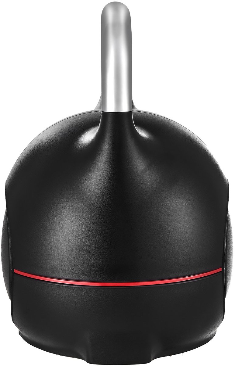 Verstelbare Kettlebell - 7 Niveaus - Gewichtsbereik 2–20 kg - Gripkrachttraining - Full Body Workout - Crosstraining - ABS & Gegoten Aluminium - Zwart – foto 2